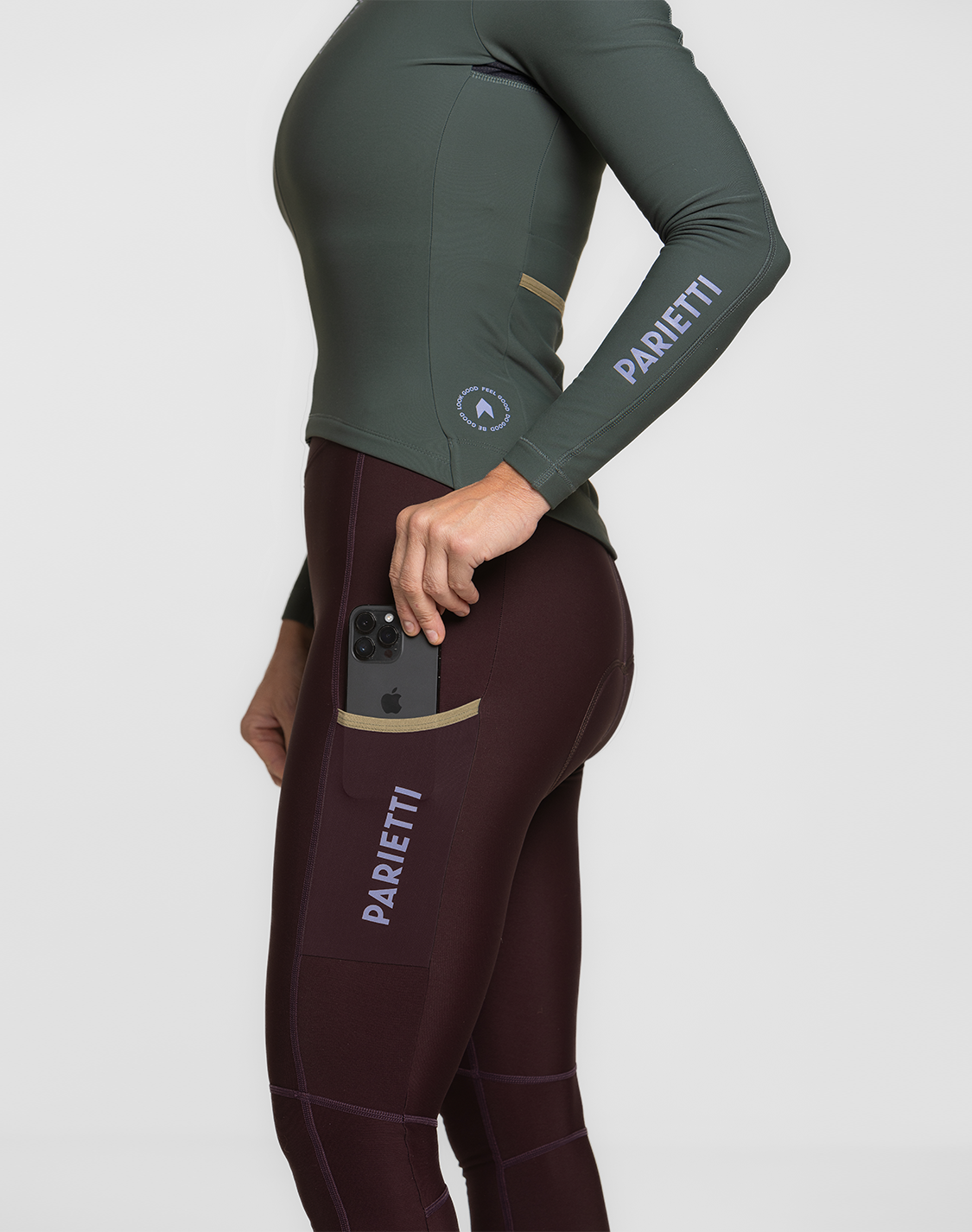 Women's Freeride Thermal Tights — Winter Berry